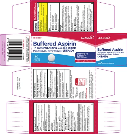 Buffered Aspirin packaging