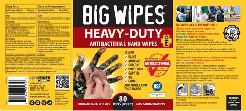 BIG WIPES Heavy Duty 포장