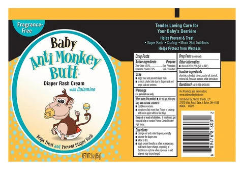 BABY ANTI MONKEY BUTT DIAPER RASH 포장