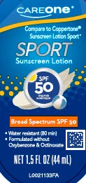 Sport Sunscreen SPF 50 packaging