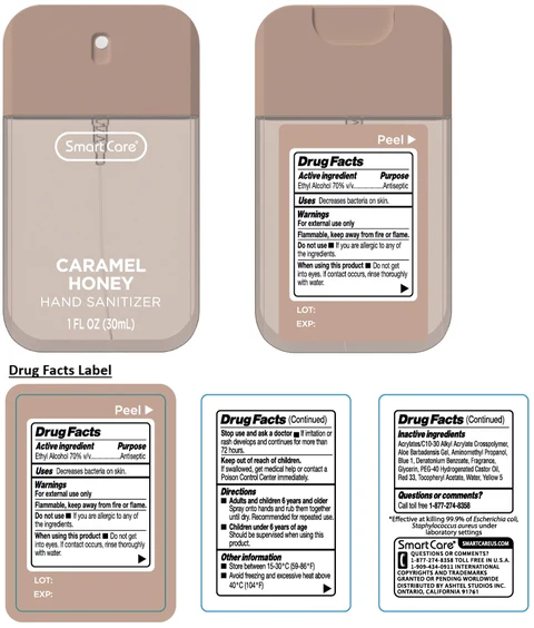 Smart Care HAND SANITIZER CARAMEL HONEY 포장