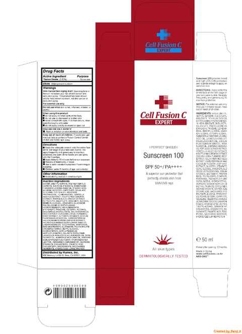 Sunscreen 100 포장