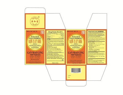 Cold Remedy Gan Mao Ling 포장