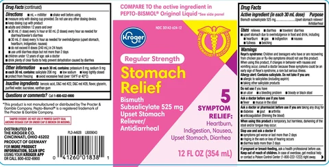 Stomach ReliefRegular Strength packaging
