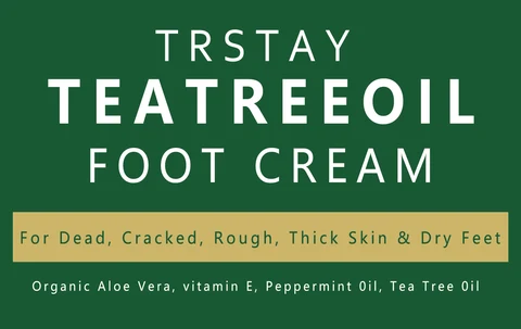 Trstay Tea Tree Oil Foot Cream 포장