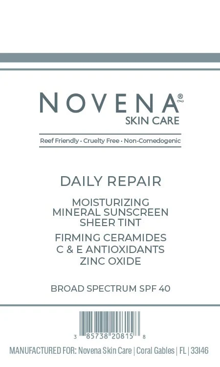 Daily Repair Moisturizing Tinted 포장