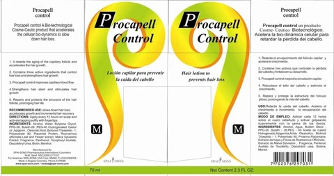 SPAI-SONSPROCAPELL 포장