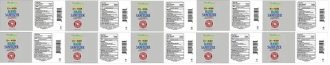 Hand Sanitizer packaging
