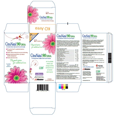 CitraNatal 90 DHA packaging