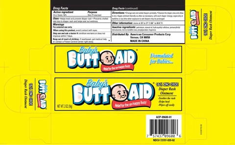 Babys Butt Aid 포장