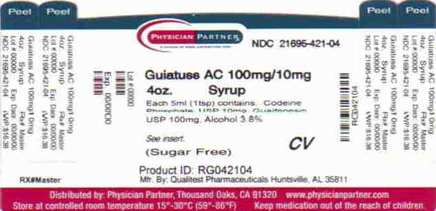 Cheratussin AC packaging