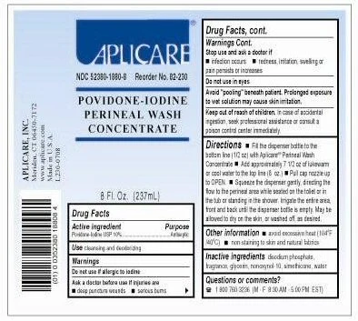 Aplicare Povidone-iodine Perineal Wash 포장