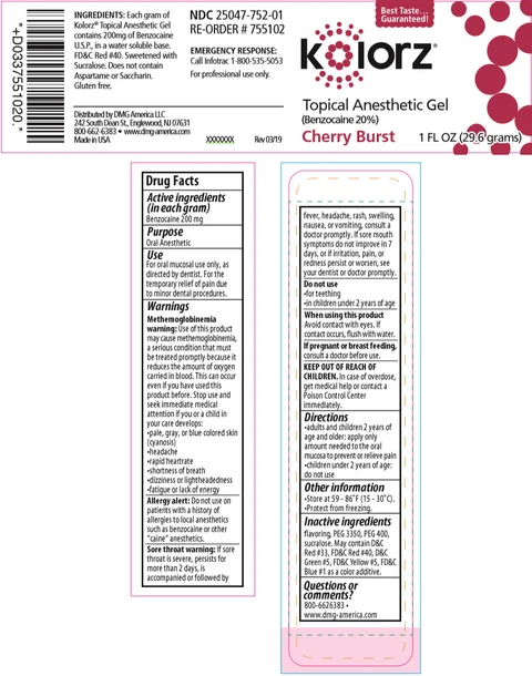 PRINCIPAL DISPLAY PANEL - 29.6 grams Bottle Label - Cherry Burst