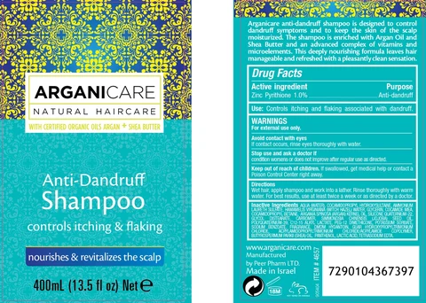 AntiDandruffShampoo 포장
