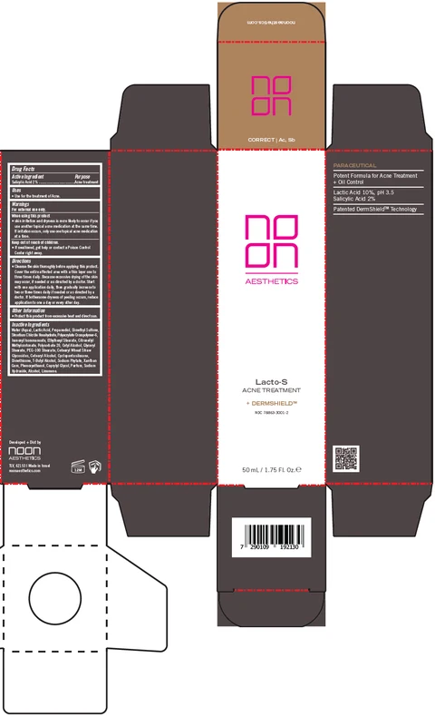 LACTO-S ACNE TREATMENT packaging