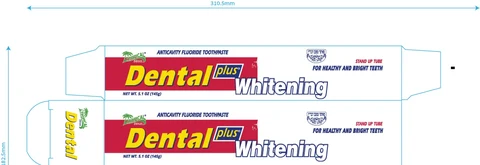 Dental Plus Whitening 포장