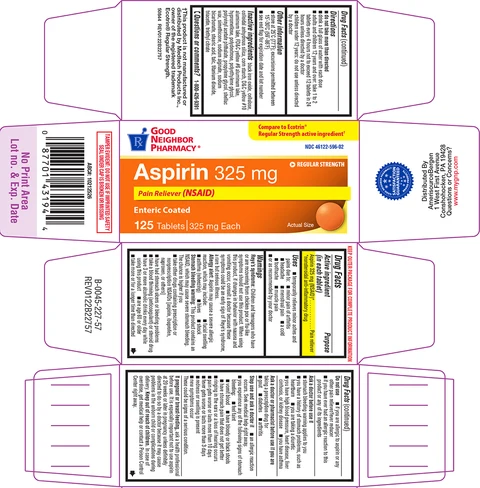 Aspirin 포장