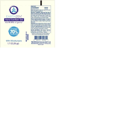 HAND SANITIZER EARTHZEN 포장