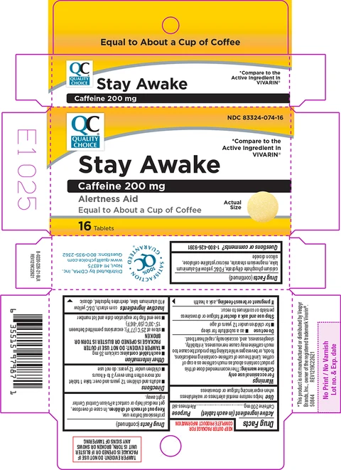 Stay Awake packaging