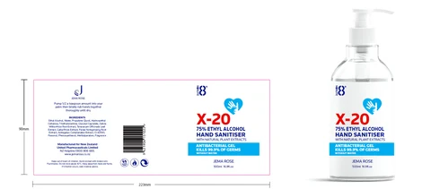 Hand Sanitizer 80ml packaging