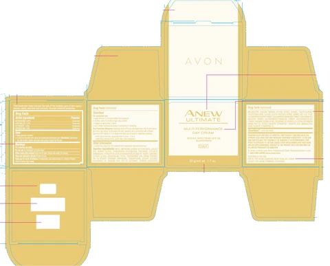 Avon Anew Ultimate Day Multi-Performance-Cream SPF 25 Sunscreen 포장