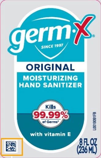 Hand Sanitizer packaging
