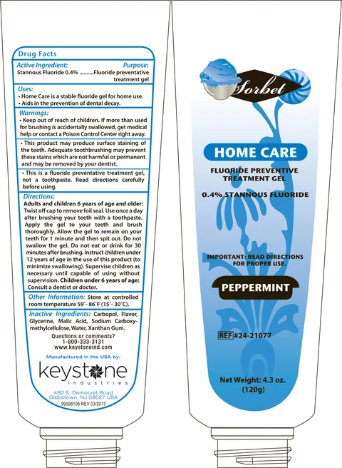 Sorbet Homecare packaging