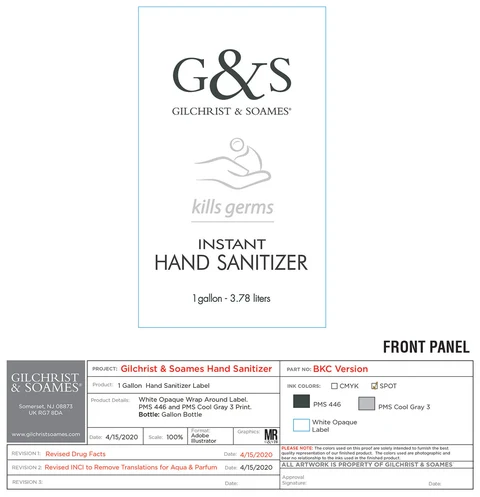 Instant Hand Sanitizer packaging