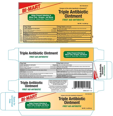 Triple Antibiotic packaging