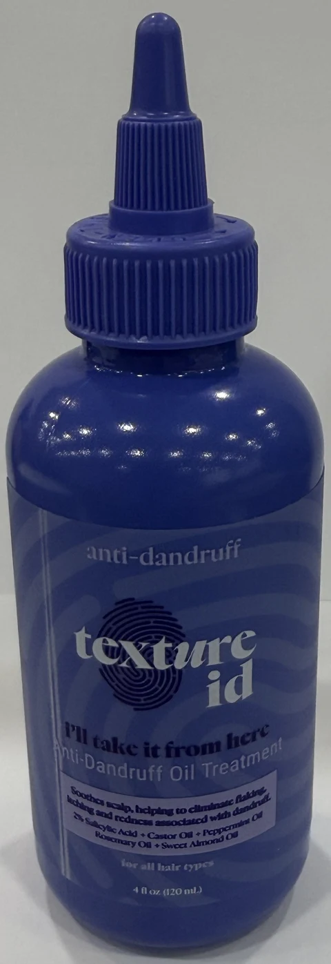 Texture ID Anti Dandruff Oil Treatment packaging