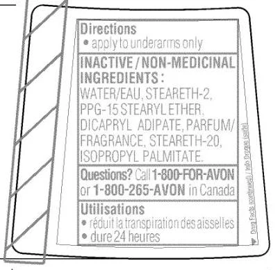 image of back label