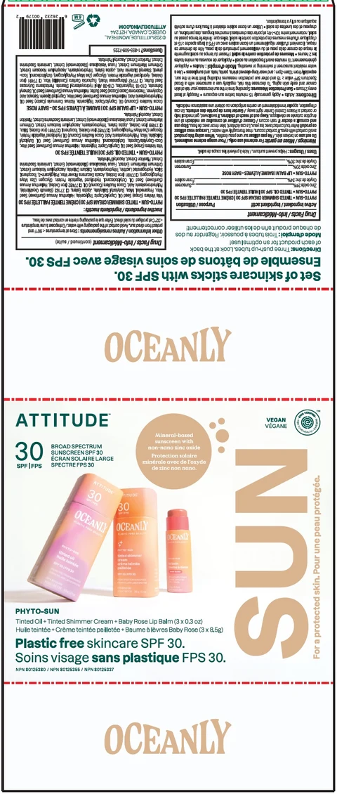 ATTITUDE Oceanly Phyto-Sun Kit SPF 30 포장
