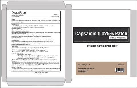 Capsaicin 포장