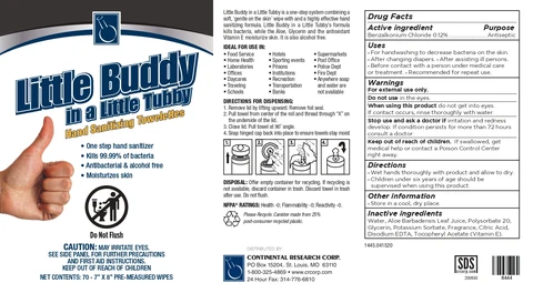 Little Buddy in a Little Tubby packaging