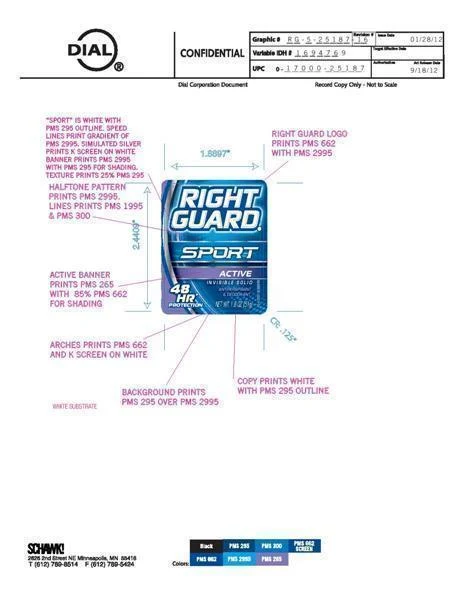 Right Guard SportActive packaging