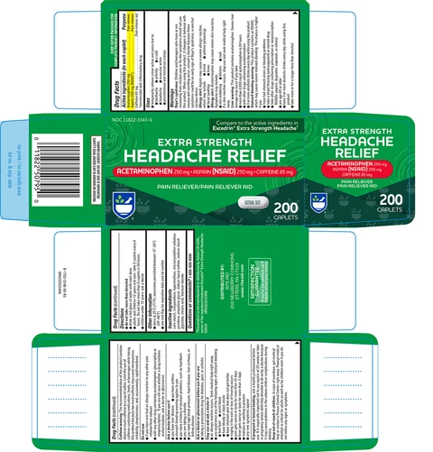 Headache ReliefExtra Strength packaging