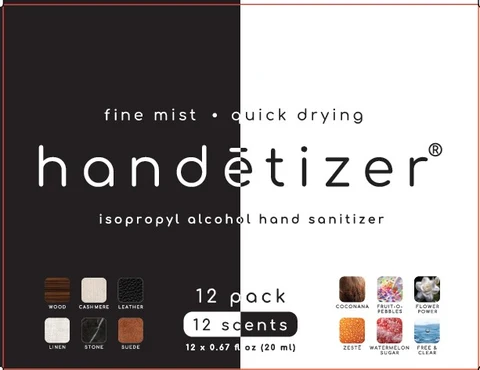 Dark 6-Pack Hand Sanitizer / 12-Pack Hand Sanitizer / Light 6-Pack Hand Sanitizer 포장
