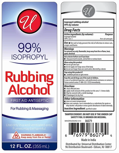 Isopropyl Rubbing Alcohol 99% 포장