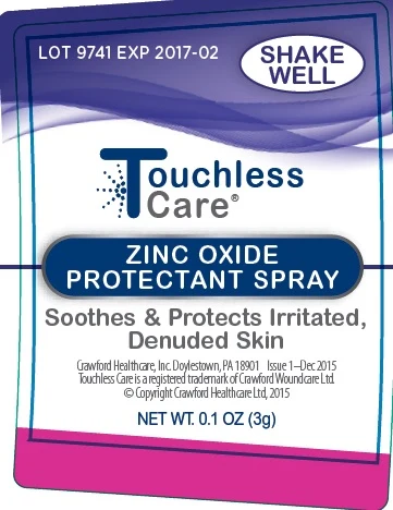 Touchless Care ZINC OXIDE PROTECTANT 포장