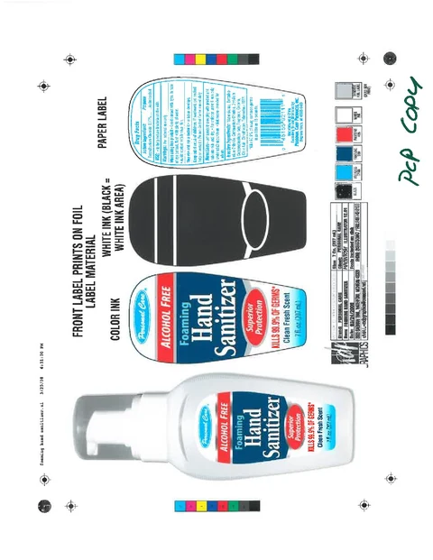 Hand Sanitizer packaging