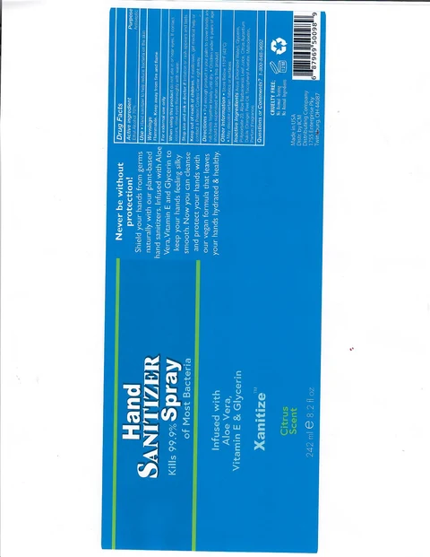 Xanitize packaging