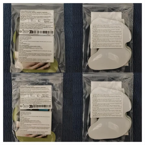 Soothing patch packaging