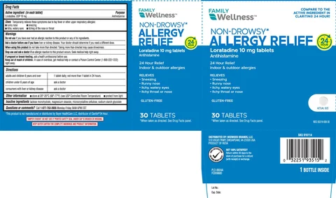 All Day Allergy Relief 포장