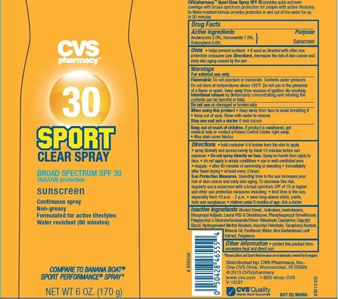 CVSSPF 30 Sport 포장