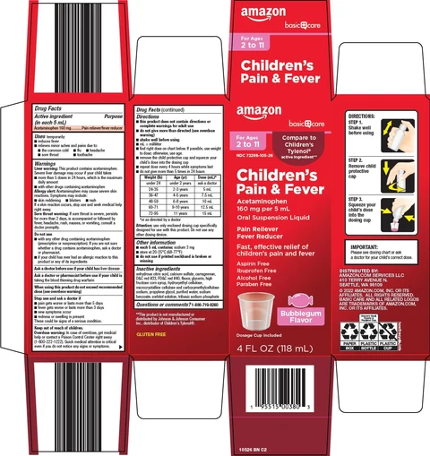 Basic Care Childrens Pain and Fever 포장