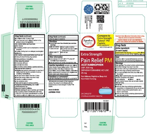 Acetaminophen and Diphenhydramine HCL 포장