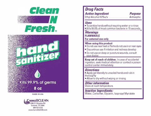 Clean N Fresh Hand Sanitizer 포장