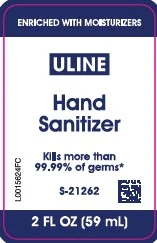 Hand Sanitizer packaging