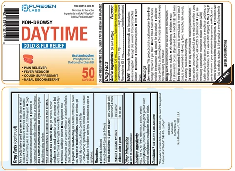 DAYTIME COLD AND FLU RELIEF 포장