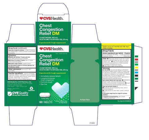 CVS Chest Congestion ReliefDM packaging